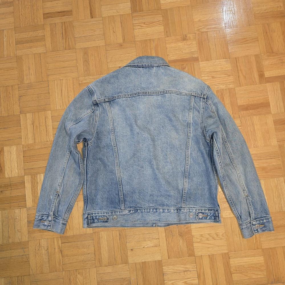 Womens Levi's Light Blue Denim Jacket Trucker Jacket - Picture 4 of 6